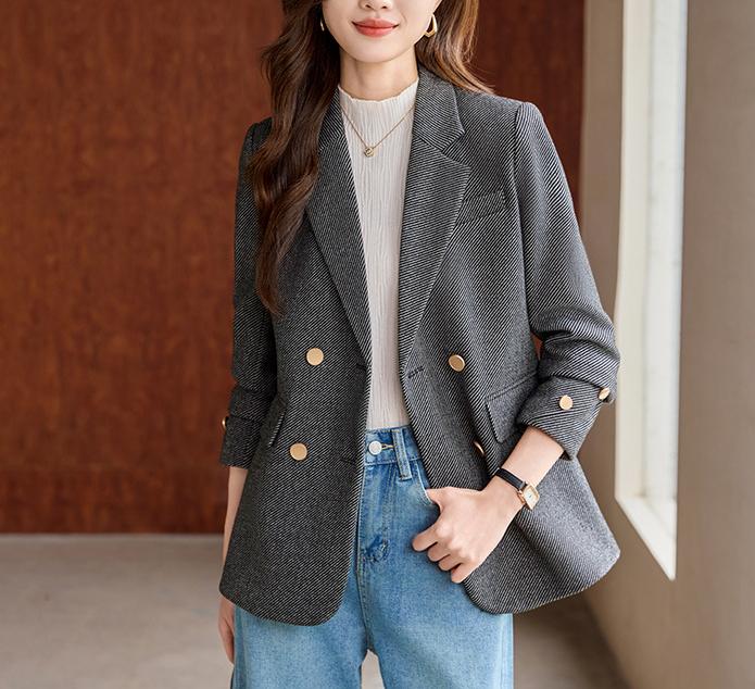 Red Woolen  Professional Office Blazer