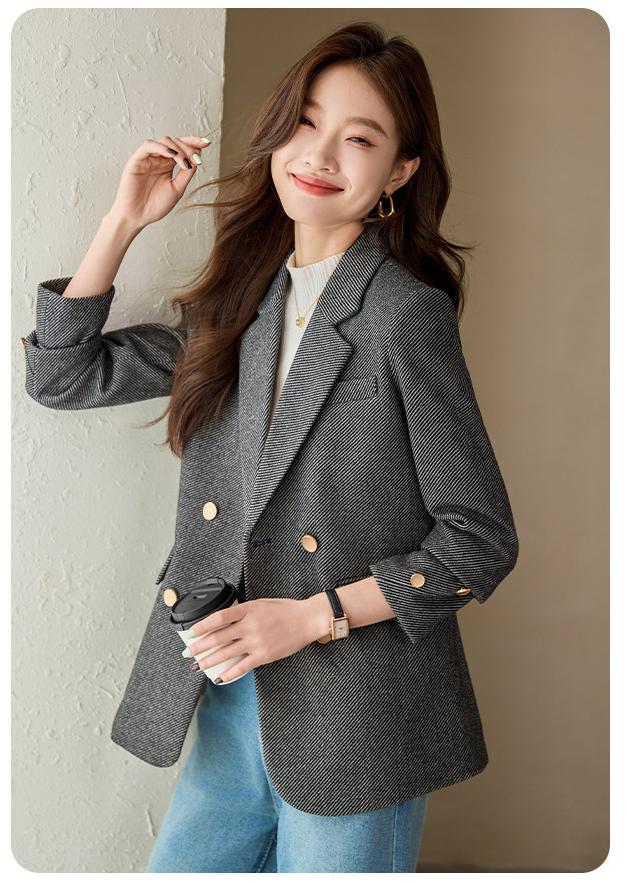 Red Woolen  Professional Office Blazer
