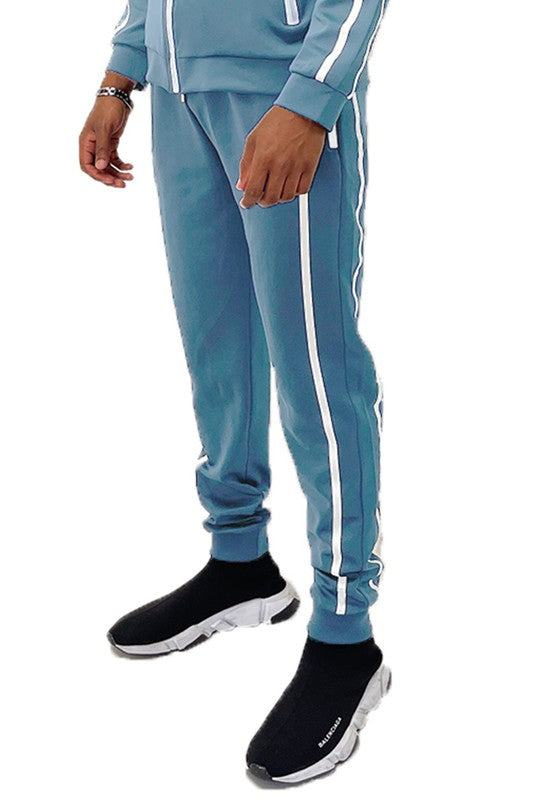 Crimson Stride Track Joggers