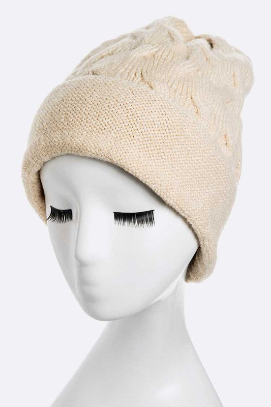 Slouchy Fit Soft Knit Beanie