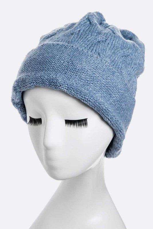 Slouchy Fit Soft Knit Beanie