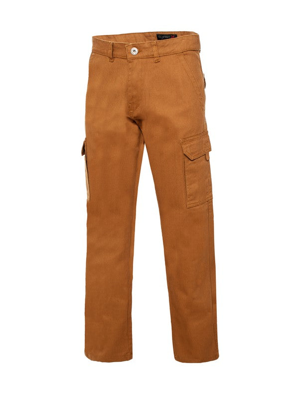 Denim Essentials: Classic Blue Pocket Cargo Pants