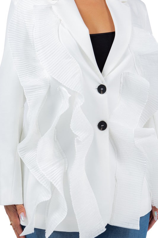 Crepe Couture Blazer