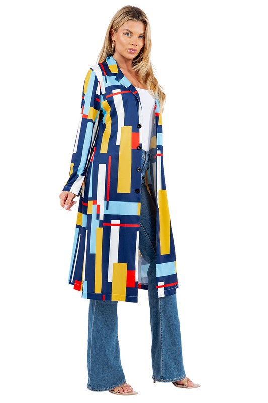 Elysian Edge Blazer Jacket