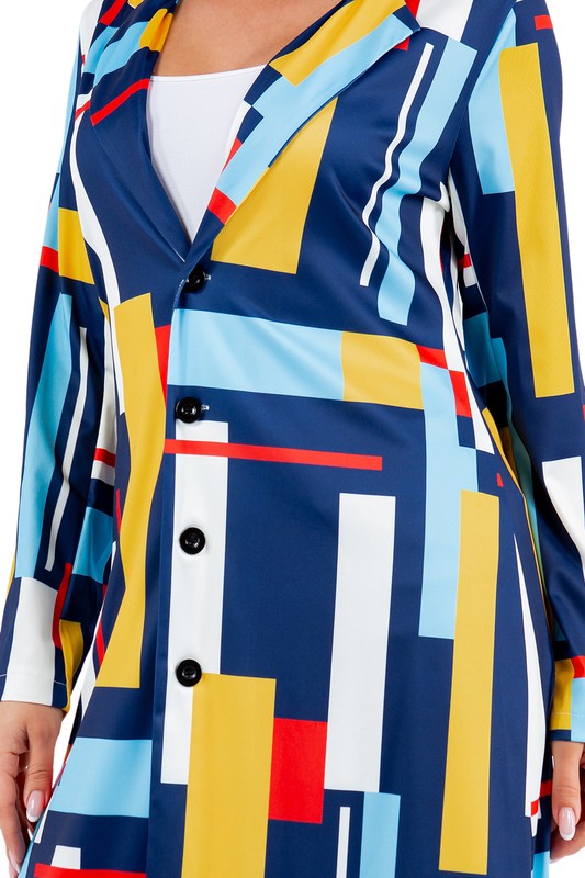 Elysian Edge Blazer Jacket