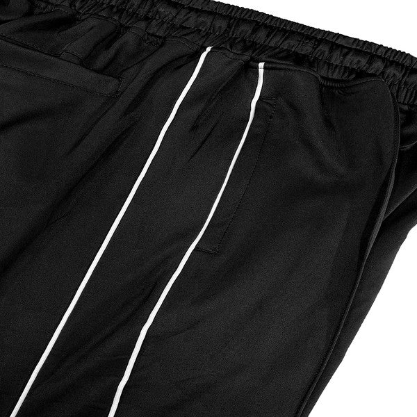 Noir Stripes Athletic Ensemble