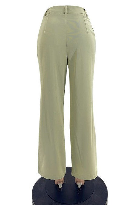 Chic Authority Suit Set Sky Blue