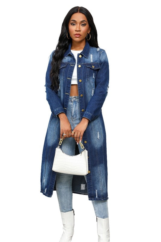 Denim Dreamscape Jacket
