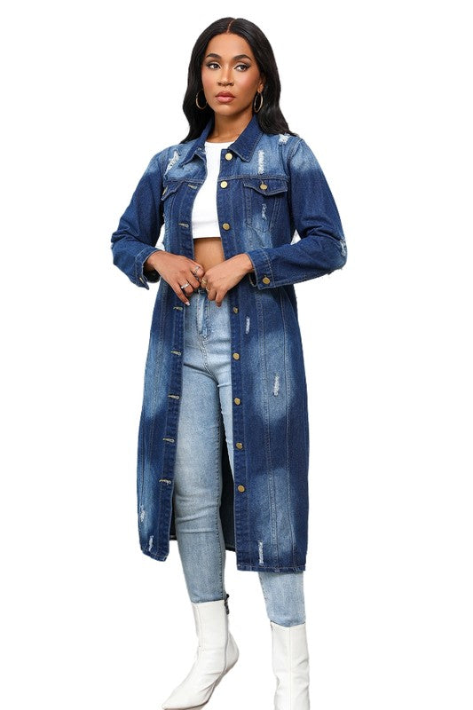Denim Dreamscape Jacket