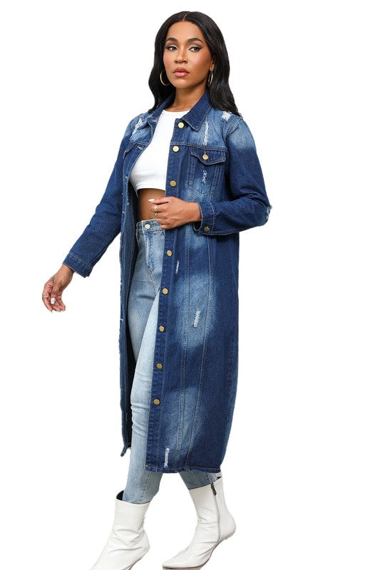 Denim Dreamscape Jacket