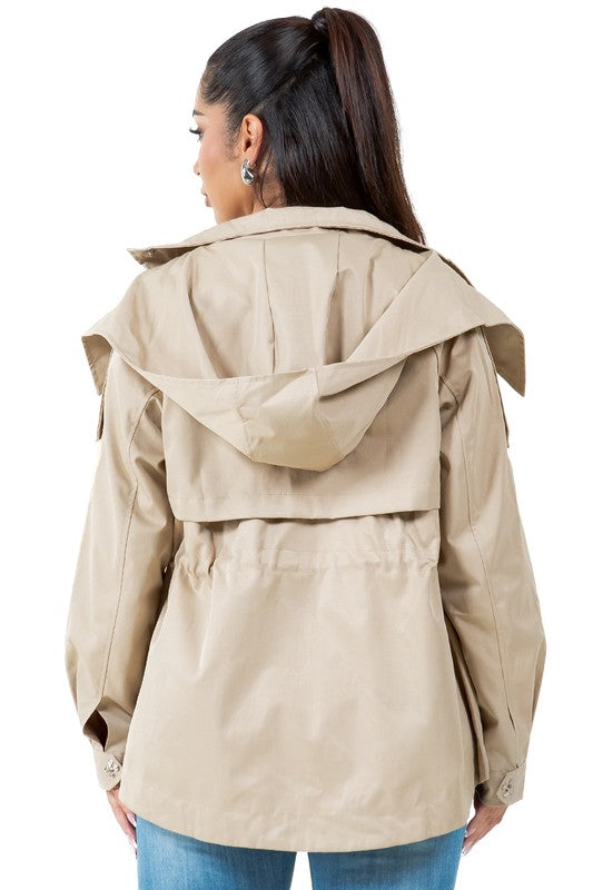Drenched Diva Hooded Siren Coat