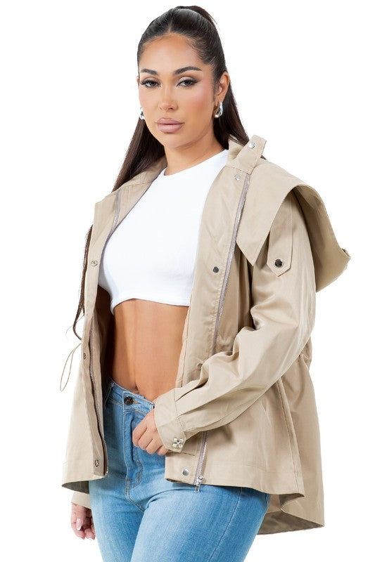 Drenched Diva Hooded Siren Coat