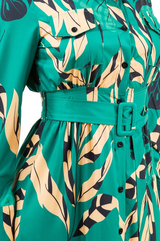 Enchanted Garden Ensemble Botanical Harmony Dress