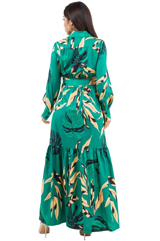 Enchanted Garden Ensemble Botanical Harmony Dress