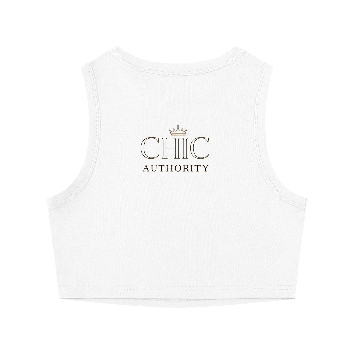 Women's Tight Crewneck Crop Tank Top