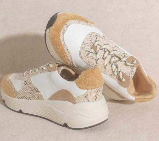 PENELOPE-LACE UP CASUAL SNEKAERS