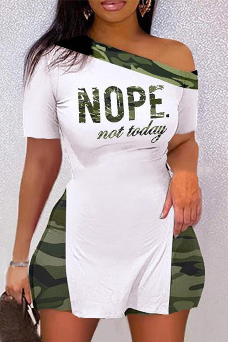 Positioning Printing Two Piece Suit