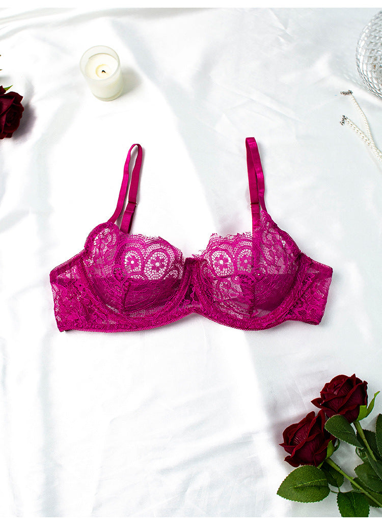 Cutout Breathable Lace Strap Sexy Two Piece