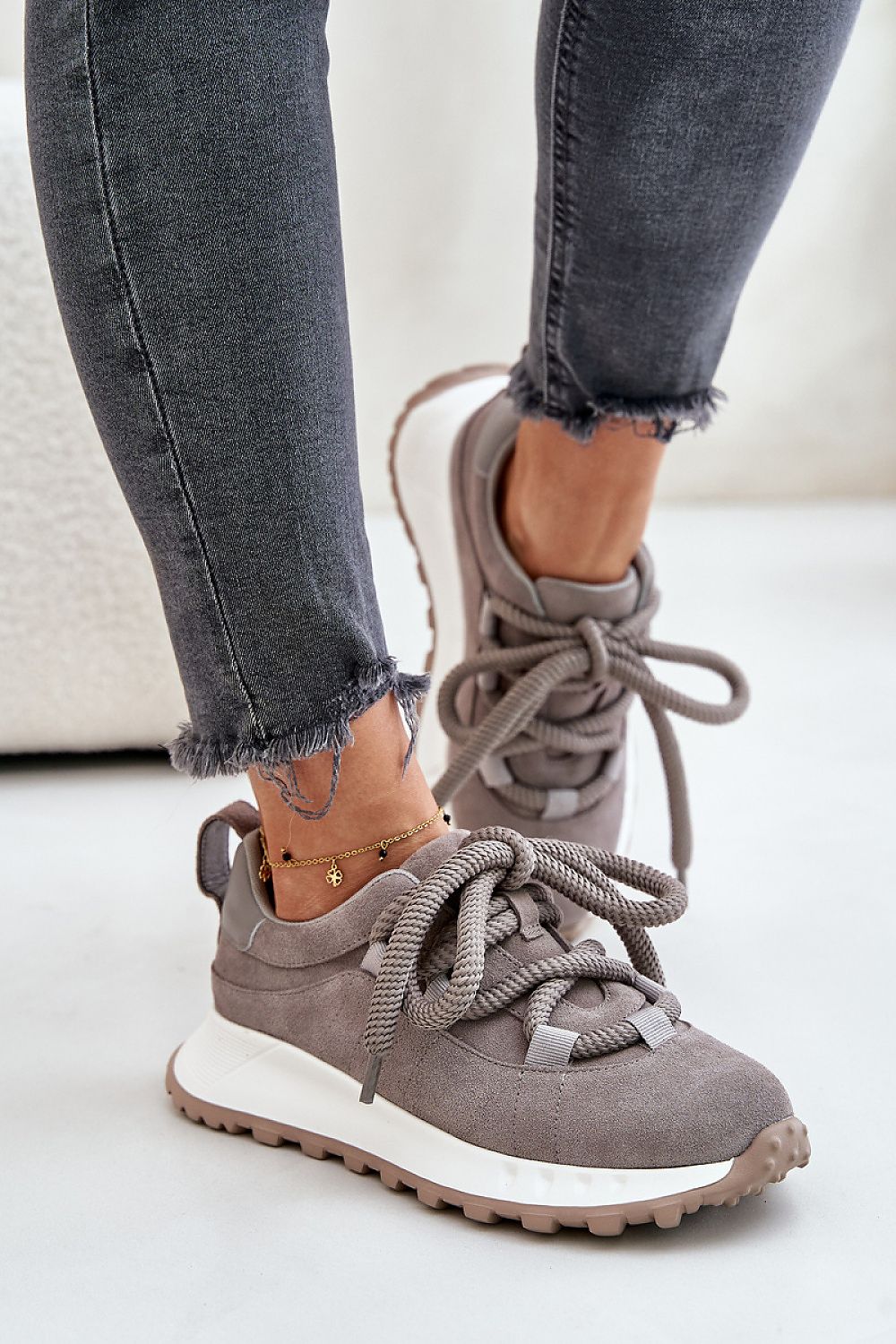 Lace Elegance Sneakers