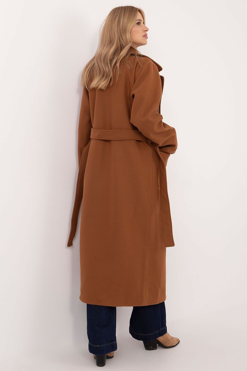 The Timeless Long Brown Overcoat
