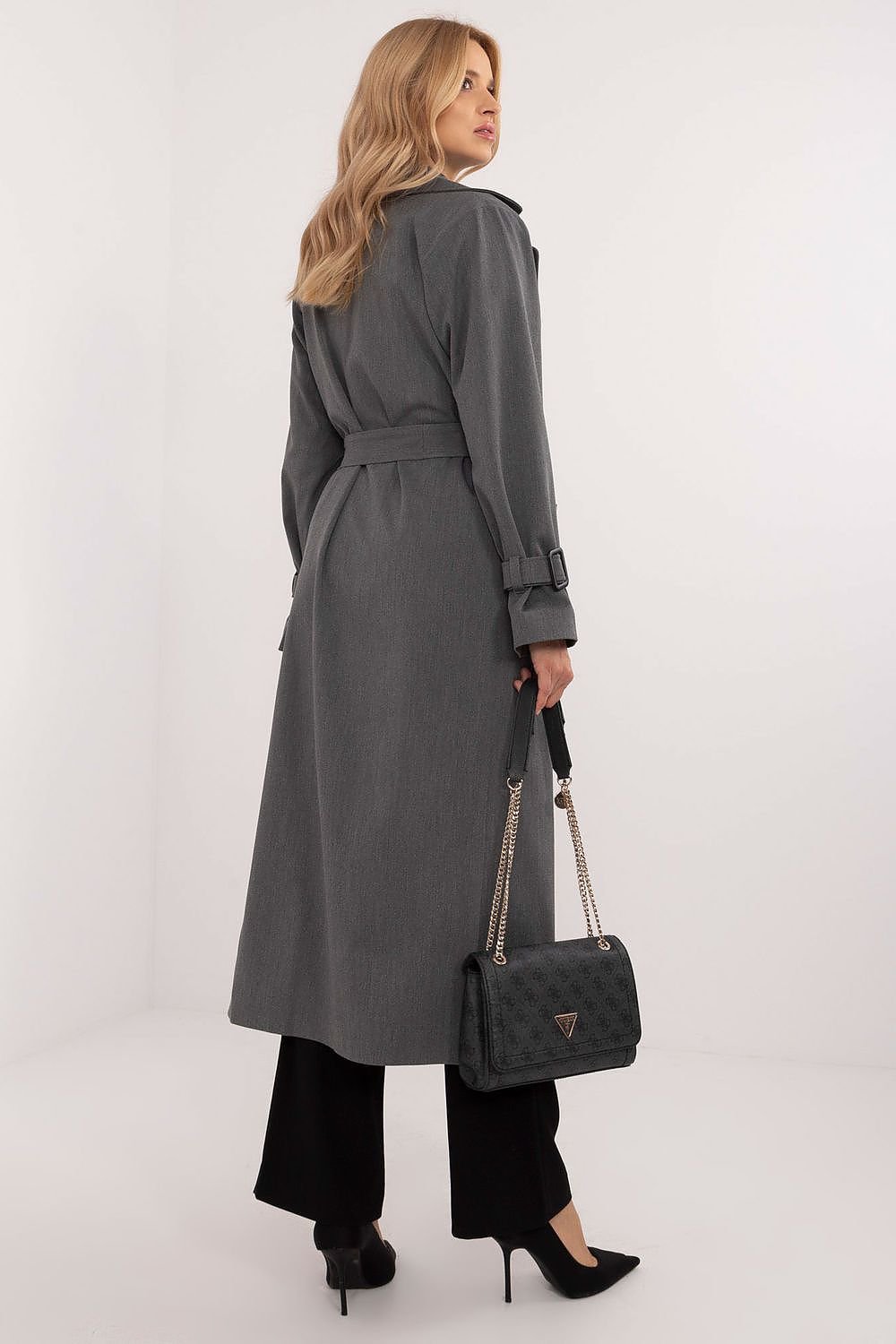 Versatile Grey hue Trench Coat