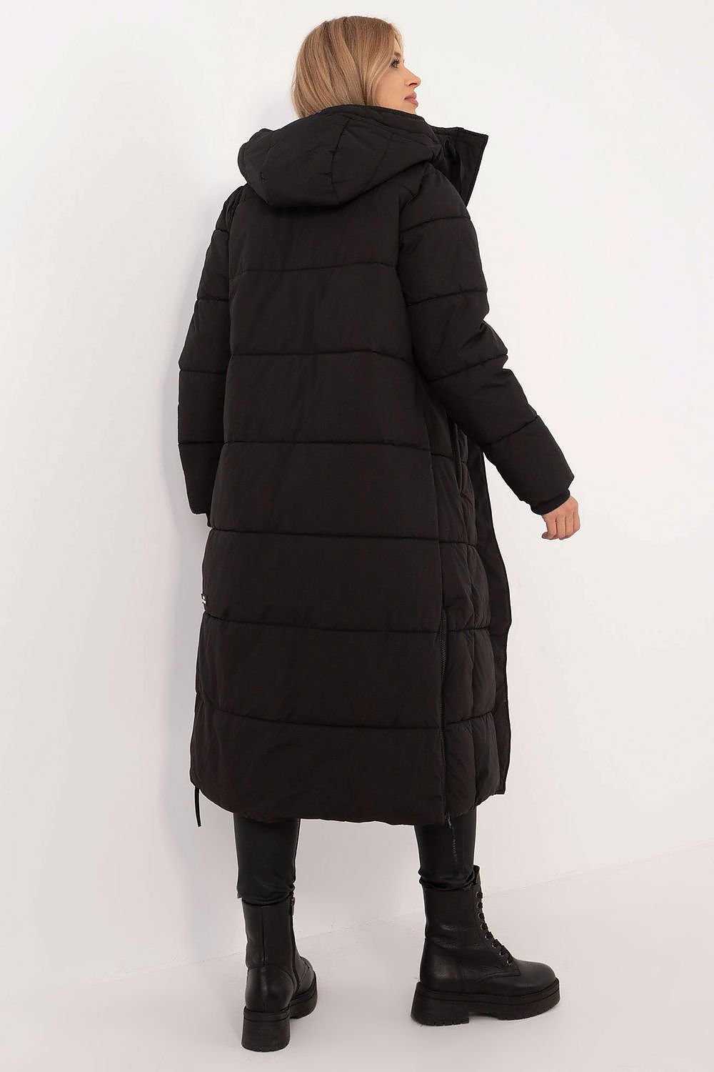 Long Black Puffer Coat